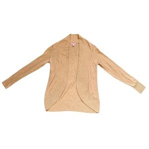 Lilly Pulitzer Gold Sweater Cardigan - Size S